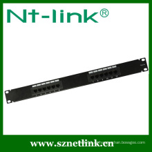 19 &quot;Netzwerk 12 Anschlüsse UTP Cat6 Patch Panel